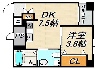 三國ビル 間取り図