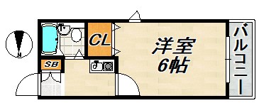 パインコースト須磨離宮 間取り図