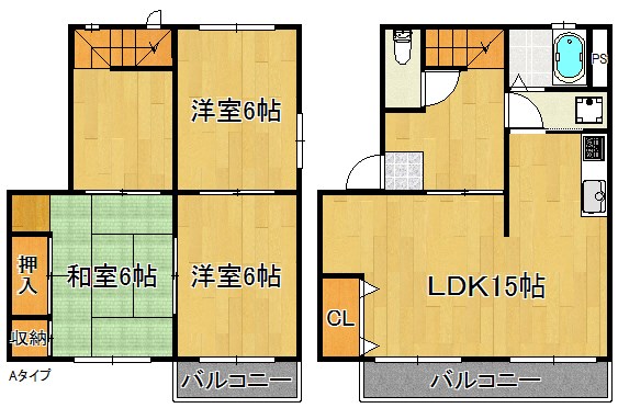 メゾンはまなす 間取り