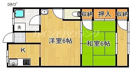オリーブ羽倉崎 間取り