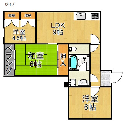リレックス上住吉 間取り