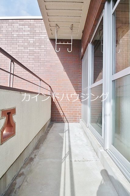 グレースハイム上住吉 ベランダ