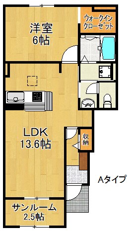 大阪府阪南市黒田 間取り