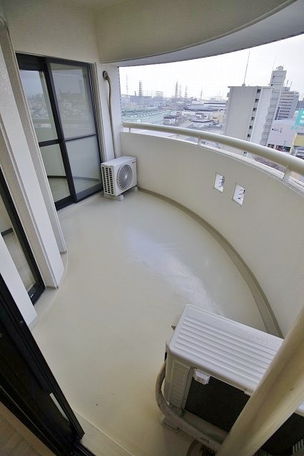 フェルザ住之江公園 ベランダ