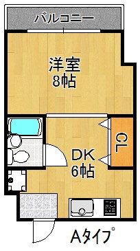 ハイツ桃山 間取り