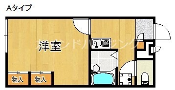 大阪府阪南市鳥取中 間取り