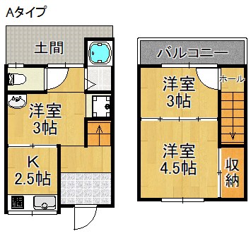 アドミラル泉佐野 間取り