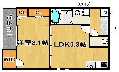 プロスペリティK-Ⅱ 間取り