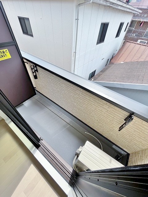 アッシュメゾン花園町Ⅲ ベランダ