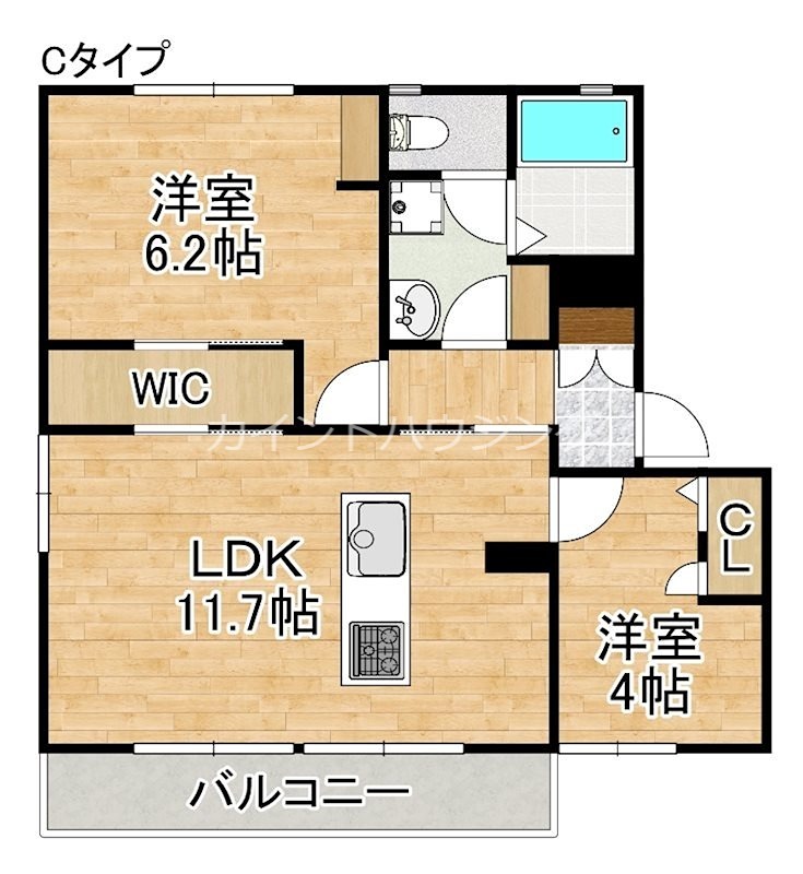 ボルトシティⅡ・Ⅲ 間取り