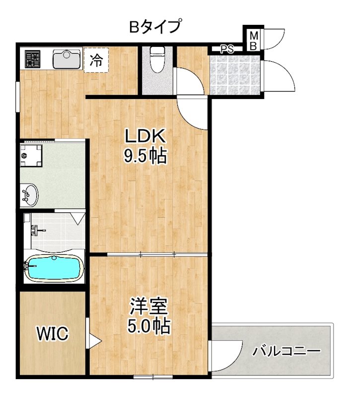 フジパレス　シエスタ 間取り