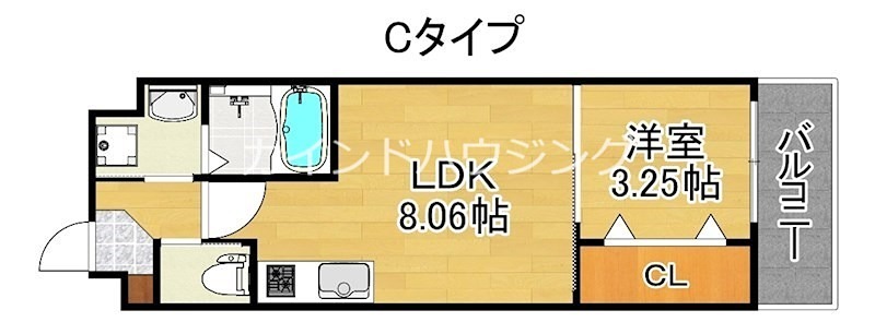 Nu岸里駅前 間取り