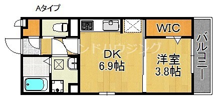 ボンシャンス薫風B棟 間取り