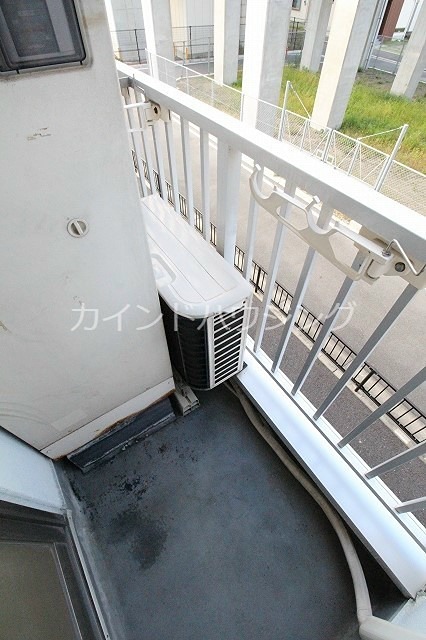 新川第5マンション ベランダ