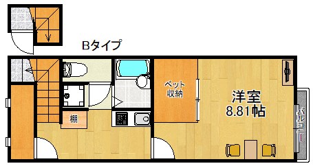 大阪府阪南市舞１丁目 間取り