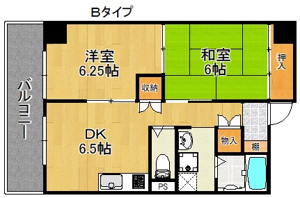 サンロワール和泉砂川 間取り