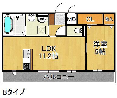 大阪府泉佐野市高松東１丁目 間取り