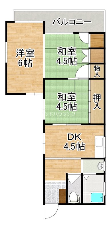 大阪府阪南市和泉鳥取890-7 間取り
