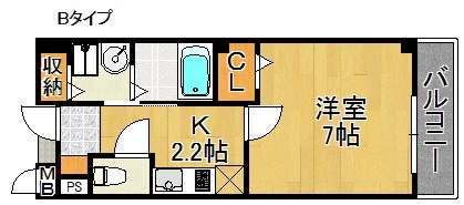 アンソレイエ 間取り