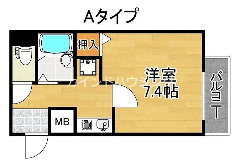 アネックス北島 間取り