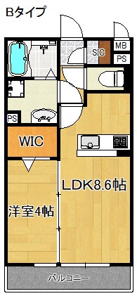 アビタシオン花房 間取り