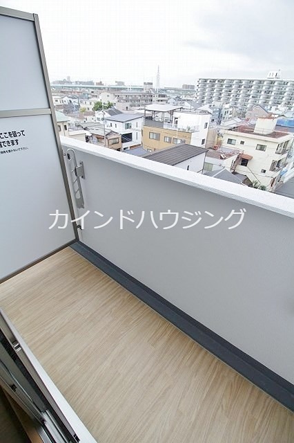 アクセルカクエイ ベランダ