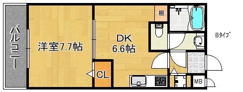 フジパレスヒサホ 間取り