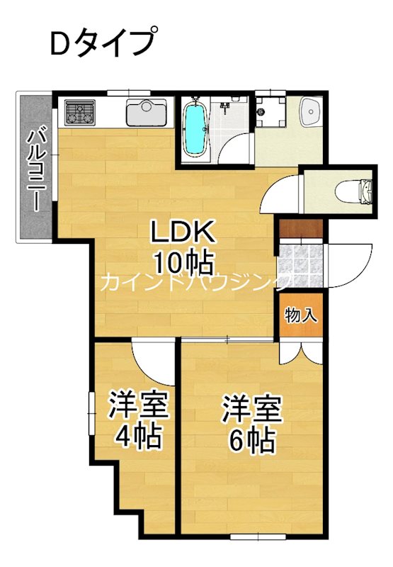 シティライフ帝塚山 間取り
