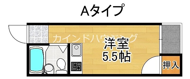 カルム加賀屋 間取り