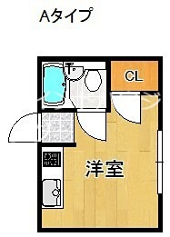 アクティブ岸里 間取り
