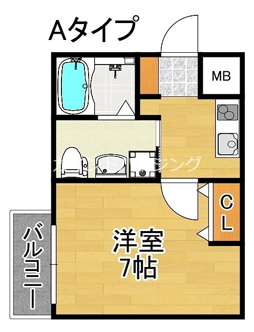 WING住之江 間取り