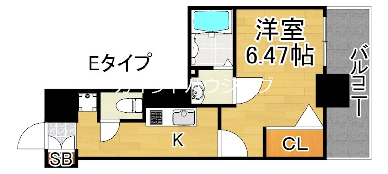 LUXENA住之江公園 間取り