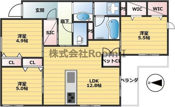 フィールドコート住吉 間取り
