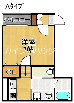 Fメゾン東粉浜 間取り