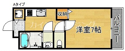 ペアーコート泉佐野ＡＢ棟  間取り
