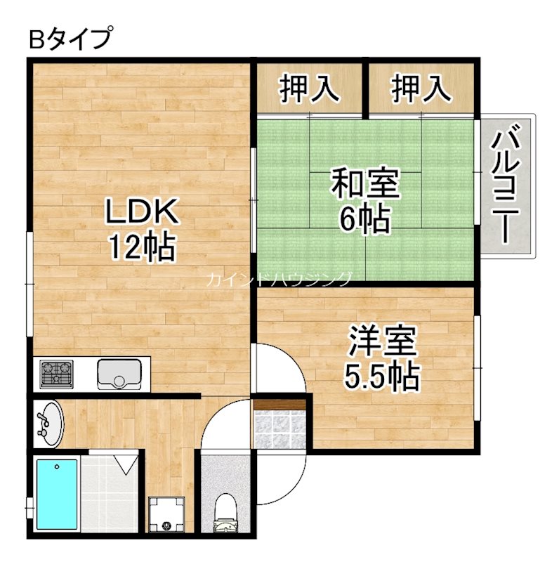 ラッキービレッジ 間取り