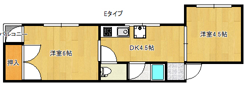 エトワール住之江 間取り
