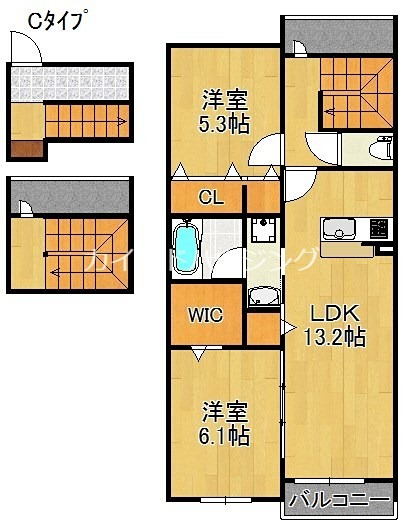 アーサー住之江 間取り