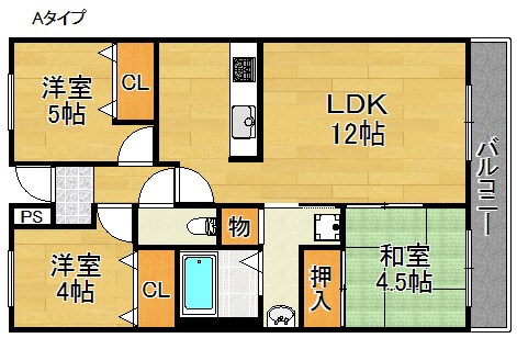 アヴニールHIKO 間取り