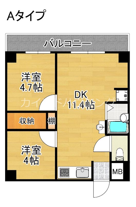 リアライズ玉出 間取り