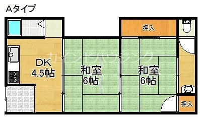 箱作アパート 間取り
