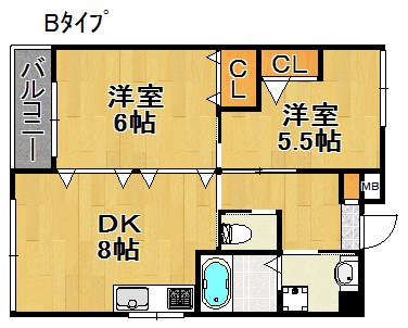 ツインステージ住吉 間取り