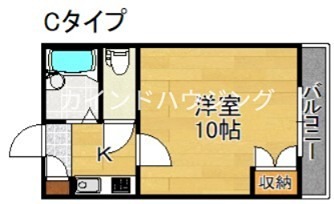 ハイツ五條 間取り