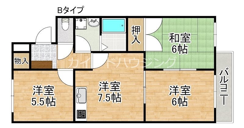 ベルメゾン 間取り