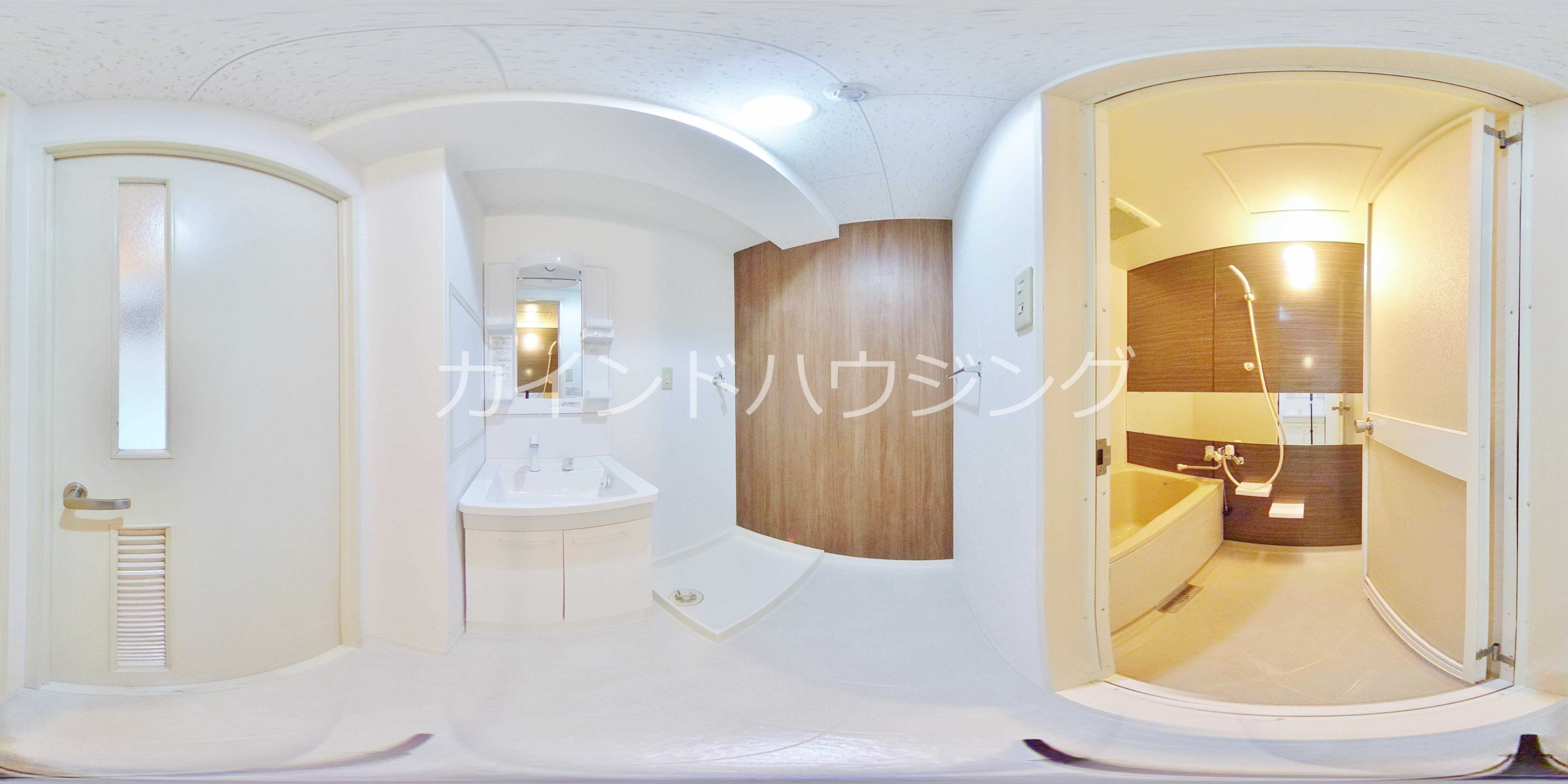 オーセント住之江 洗面所