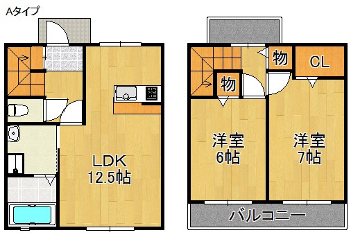 カーサローゼオ 間取り