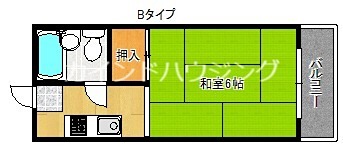 遠里小野728ハイツ 間取り