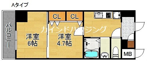 グランパシフィックパークビュー 間取り