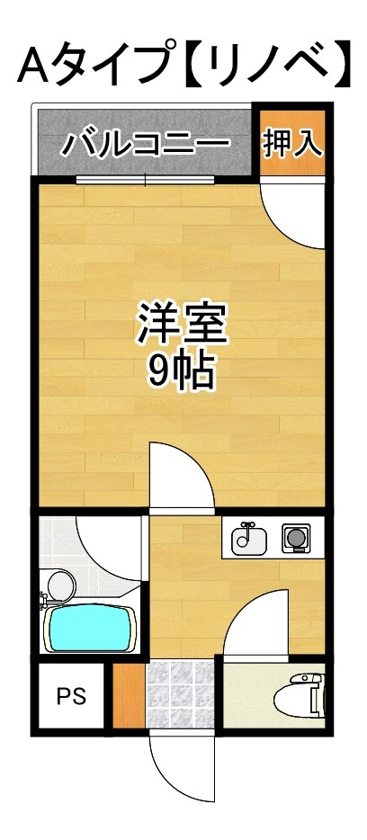 コスモレジデンス住之江 間取り