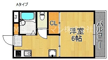 ベルクール末広 間取り